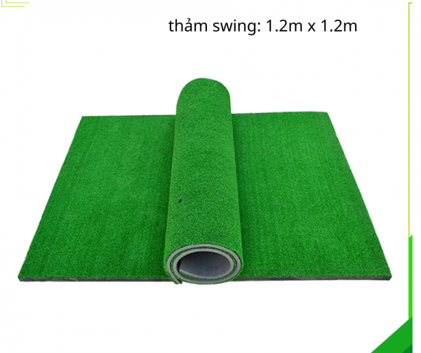 COMBO 1] Khung Tập Golf 3x3x3m + Thảm cỏ nhân tạo + Thảm Tập Swing –  Shopgolf.com.vn